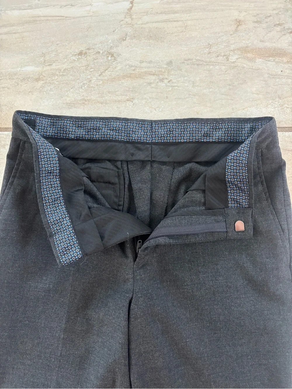 Lauren Ralph Lauren Boys Charcoal Dress Pants 12R